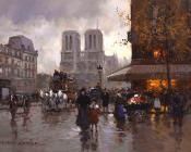 Place St Michel, Notre Dame - 爱德华·科尔特斯